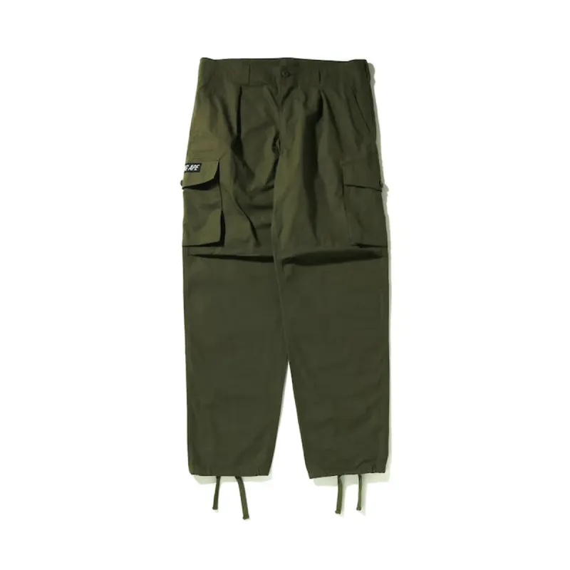 Bape 6-Pocket Military Cargo Pant Olive sold by PLUS