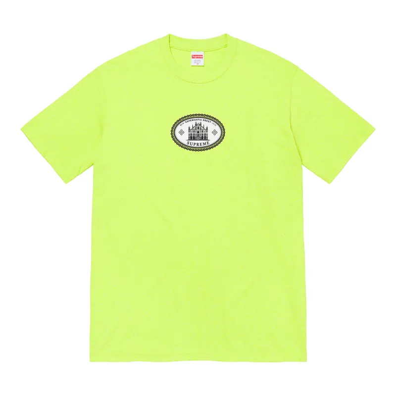 Supreme Experientia Tee Neon Green sold by PLUS