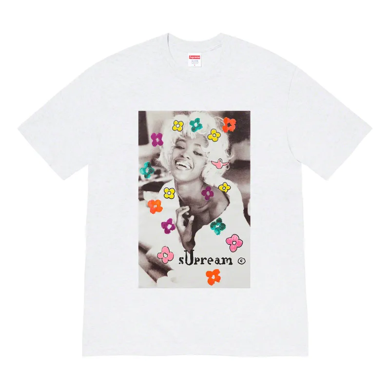 Supreme Naomi Tee Ash Grey sold by PLUS