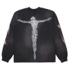Hellstar Studios QR Christ L/S Tee Black sold by PLUS