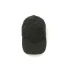 Stone Island Cotton Rep Six Panel Cap Black sold by PLUS