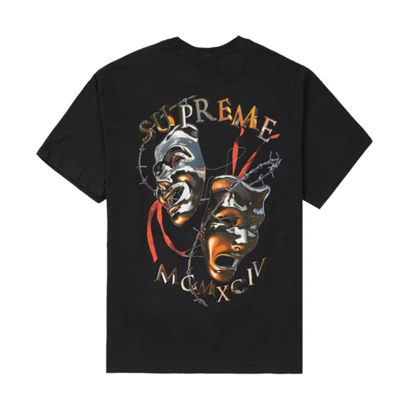 Supreme Laugh Now Tee Black sold by PLUS