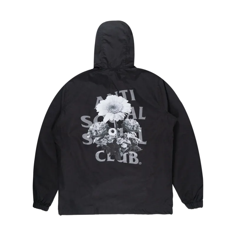 Anti Social Social Club Ghost Of You And Me Anorak Jacket Black made by PLUS