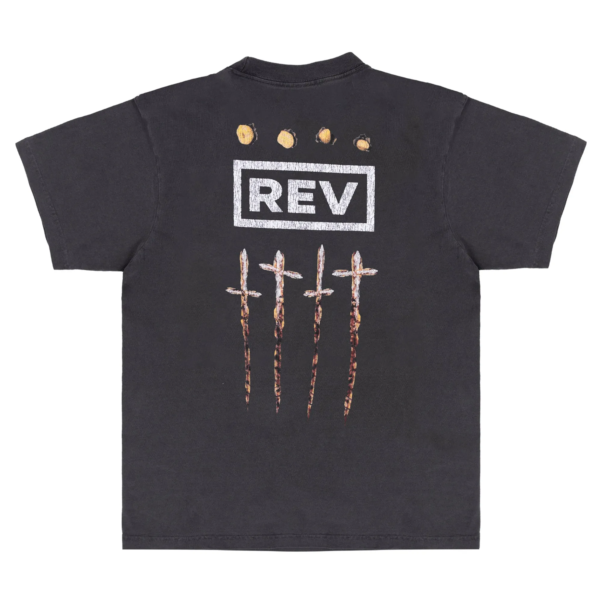 Revenge Closer To God Tee Washed Black sold by PLUS product image thumbnail 2
