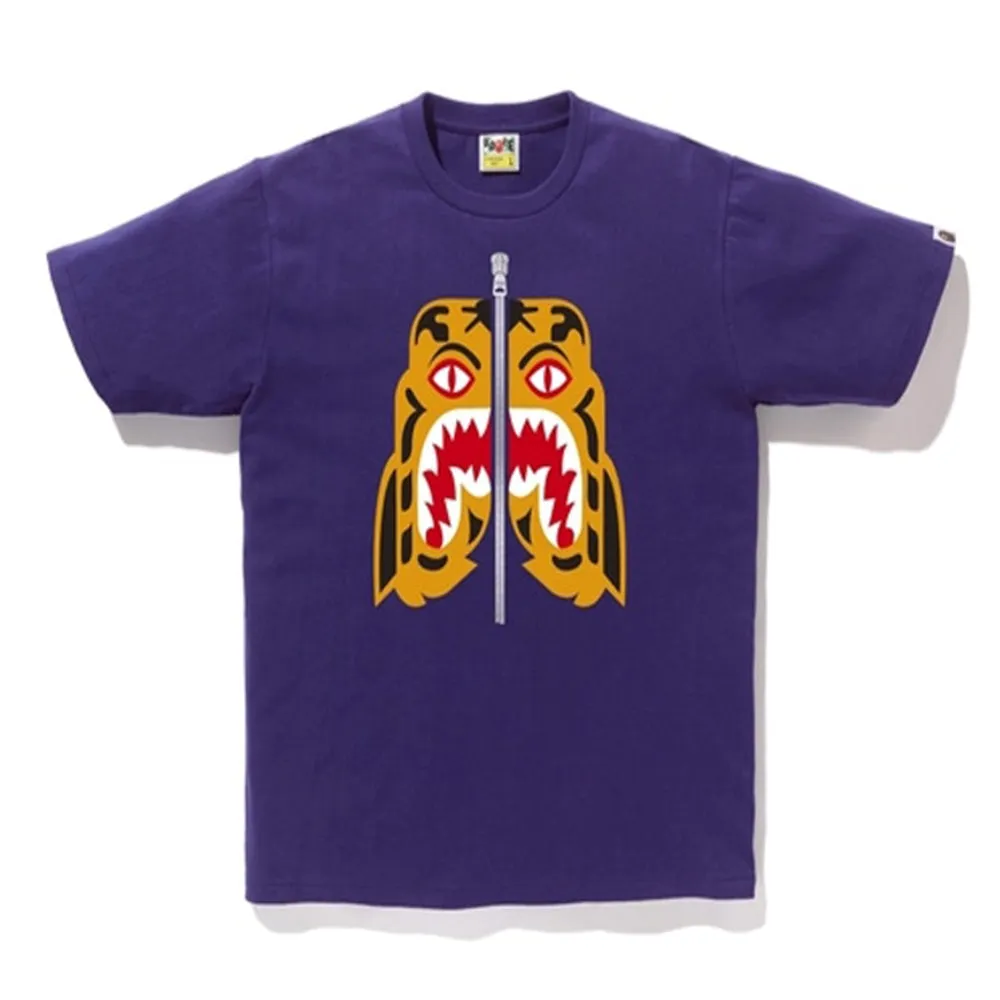 BAPE Tiger Tee (FW18) Purple sold by PLUS