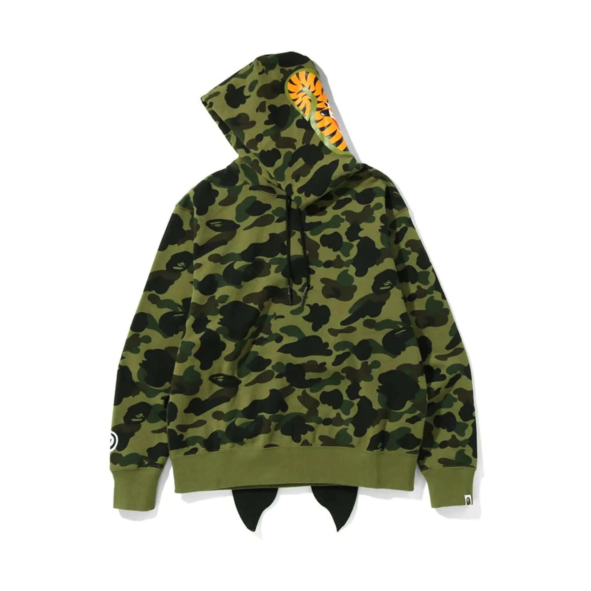 Bape 1st Camo Shark Relaxed Fit Hoodie Green sold by PLUS product image thumbnail 2