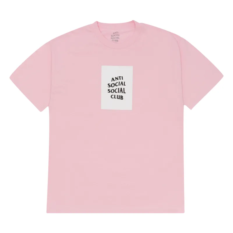 Anti Social Social Club Logo Tee Pink sold by PLUS