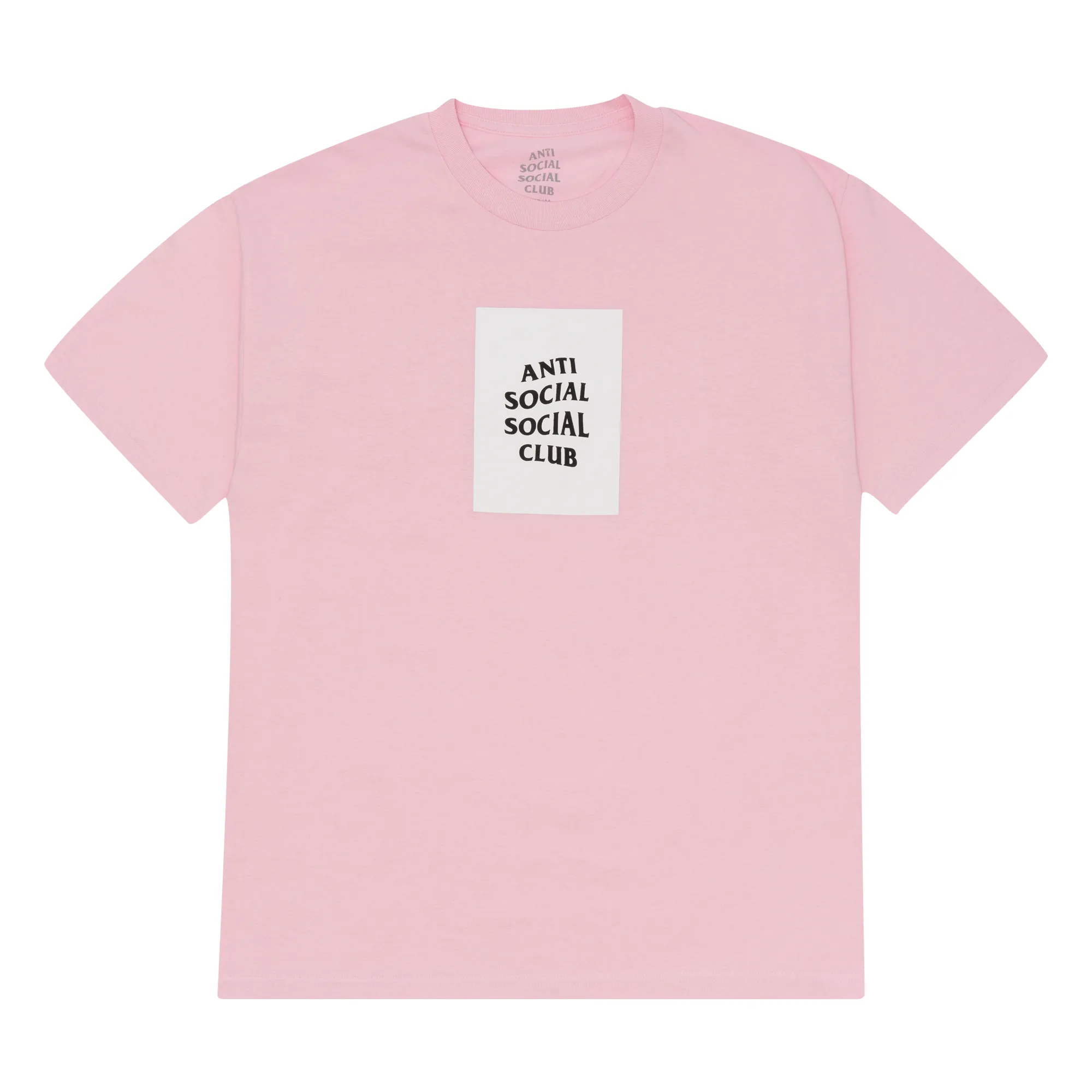 Anti Social Social Club Logo Tee Pink sold by PLUS