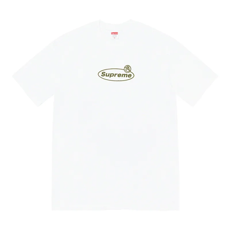 Supreme Warning Tee White sold by PLUS