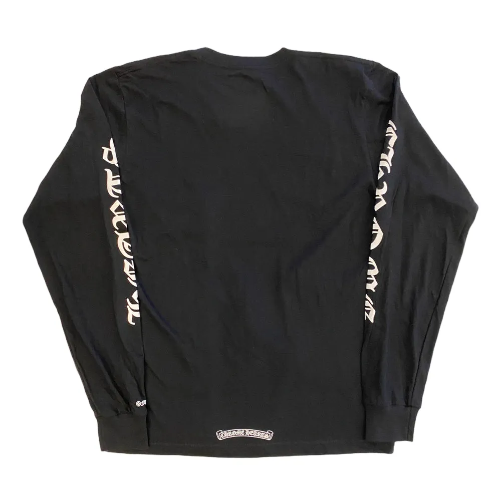 Chrome Hearts Neck Logo L/S T-shirt Black sold by PLUS product image thumbnail 2