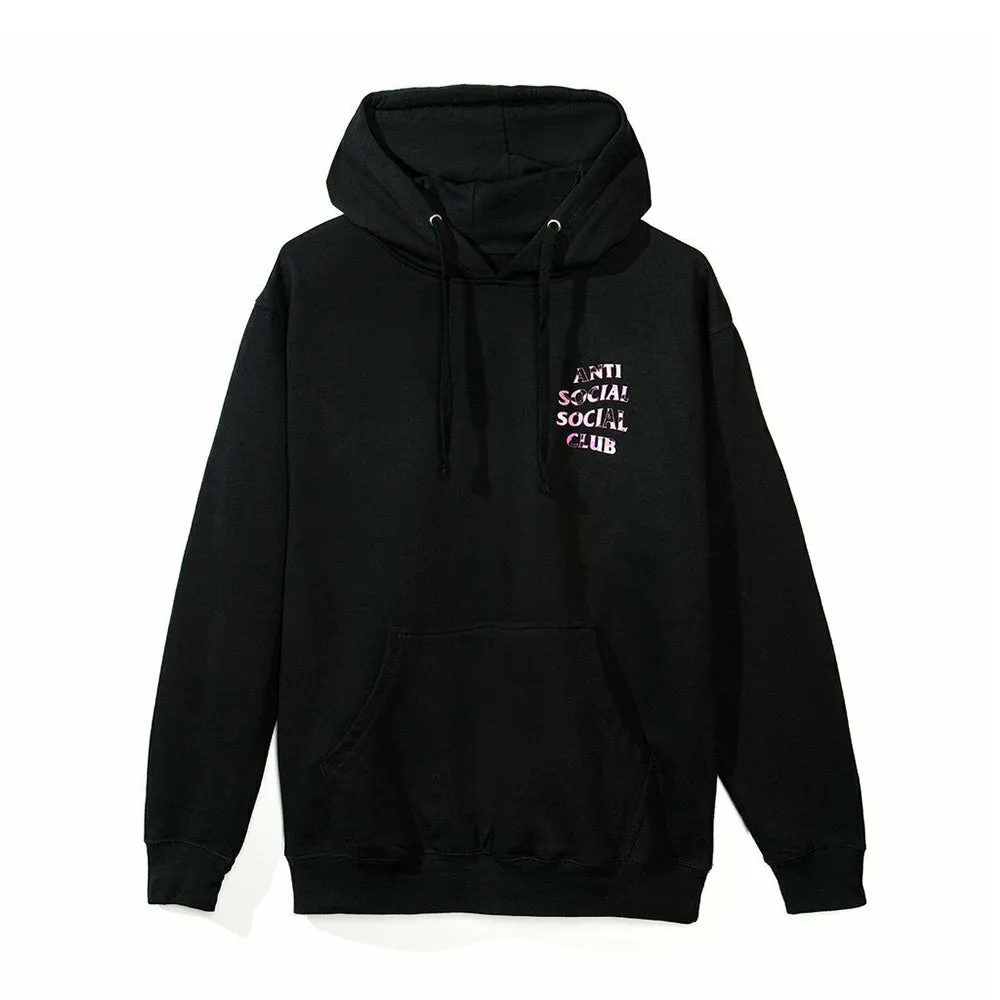 Anti Social Social Club Beverly Hoodie Black/Pink sold by PLUS product image thumbnail 2