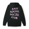 Anti Social Social Club Beverly Hoodie Black/Pink sold by PLUS