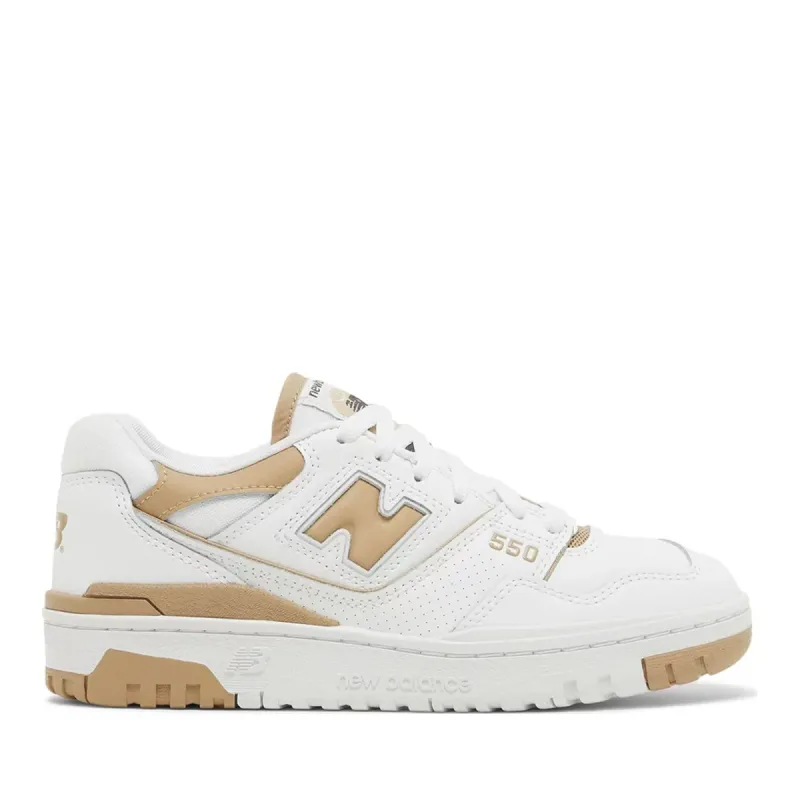 New Balance 550 White Incense (W) sold by PLUS