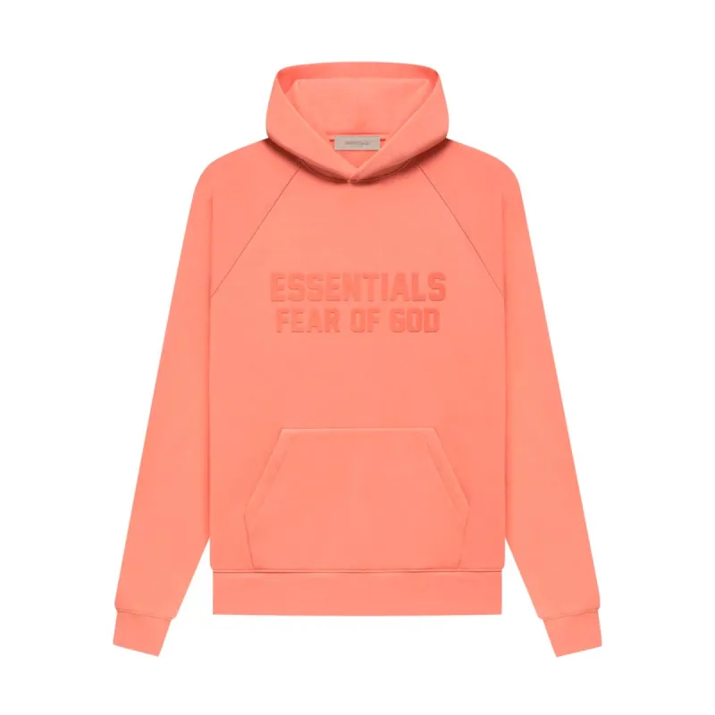 FOG Essentials Hoodie Coral sold by PLUS