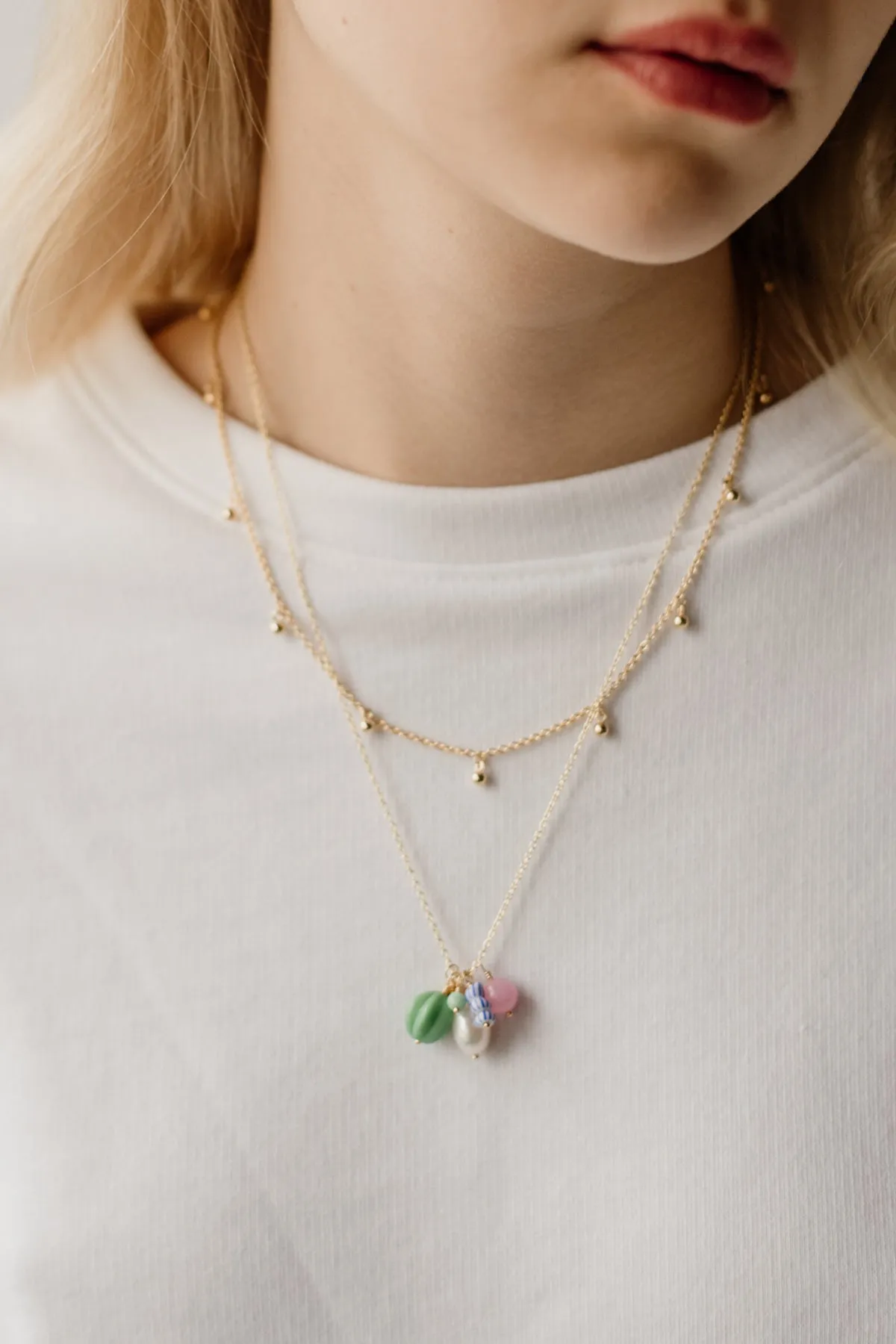 Bonbon Necklace, Melon <br>(SPECIAL ORDER) sold by Naomi Murrell product image thumbnail 2