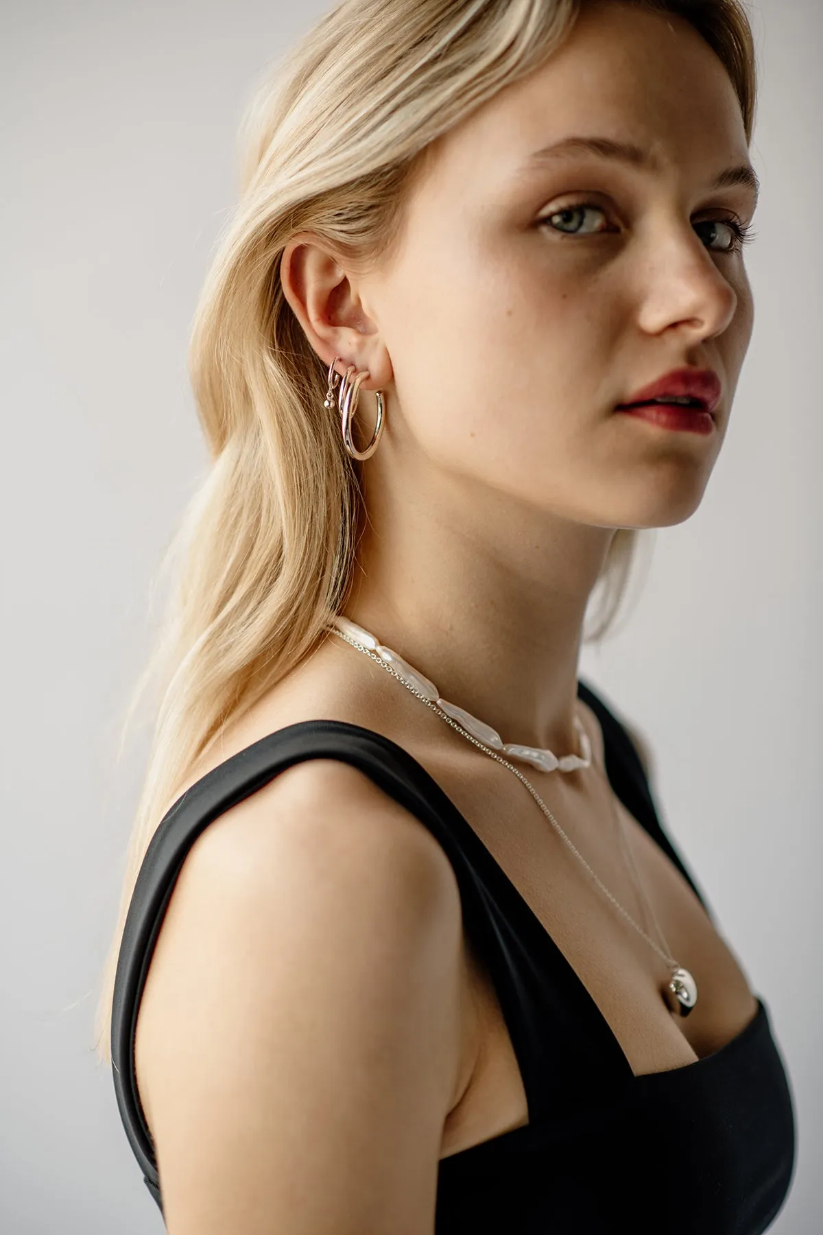 Siren Freshwater Pearl Choker sold by Naomi Murrell product image thumbnail 5