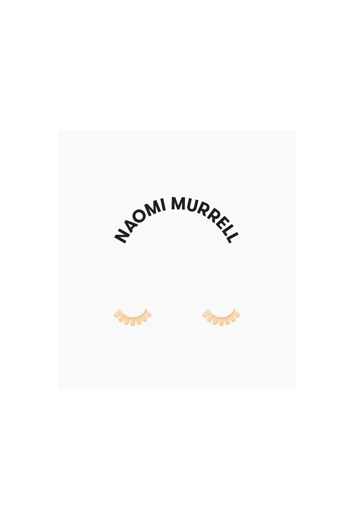 Wink Studs, Golden Brass sold by Naomi Murrell