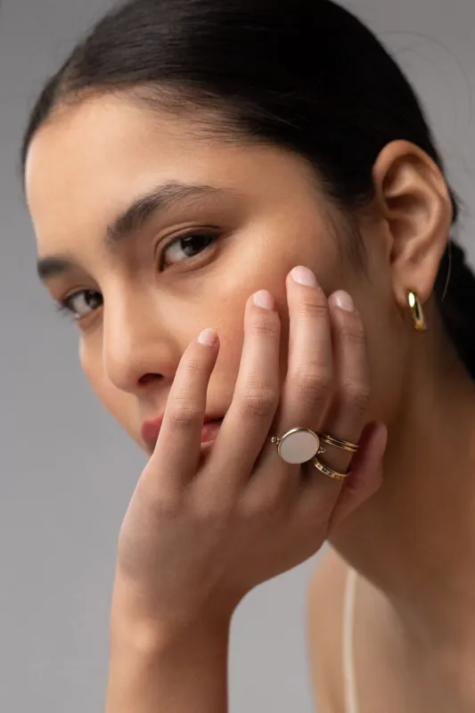 Flip Ring Deluxe, Gold Vermeil sold by Naomi Murrell