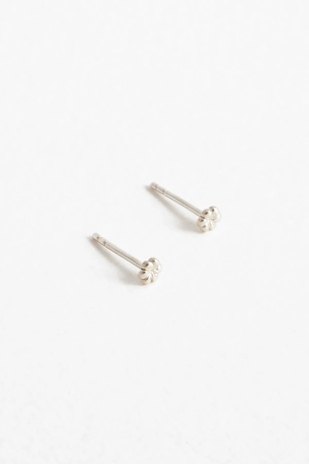 Swirl Studs, Sterling Silver sold by Naomi Murrell