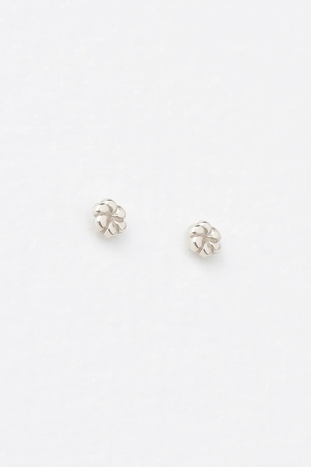 Swirl Studs, Sterling Silver sold by Naomi Murrell product image thumbnail 3