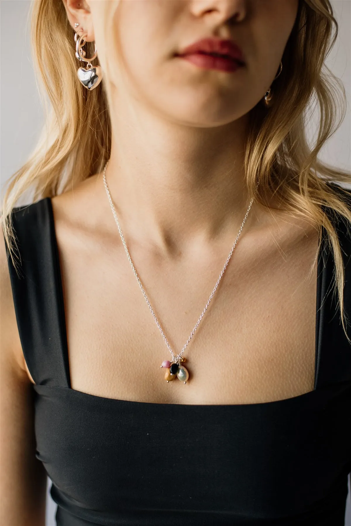Bonbon Necklace, Caramel<br>Sterling Silver sold by Naomi Murrell product image thumbnail 2