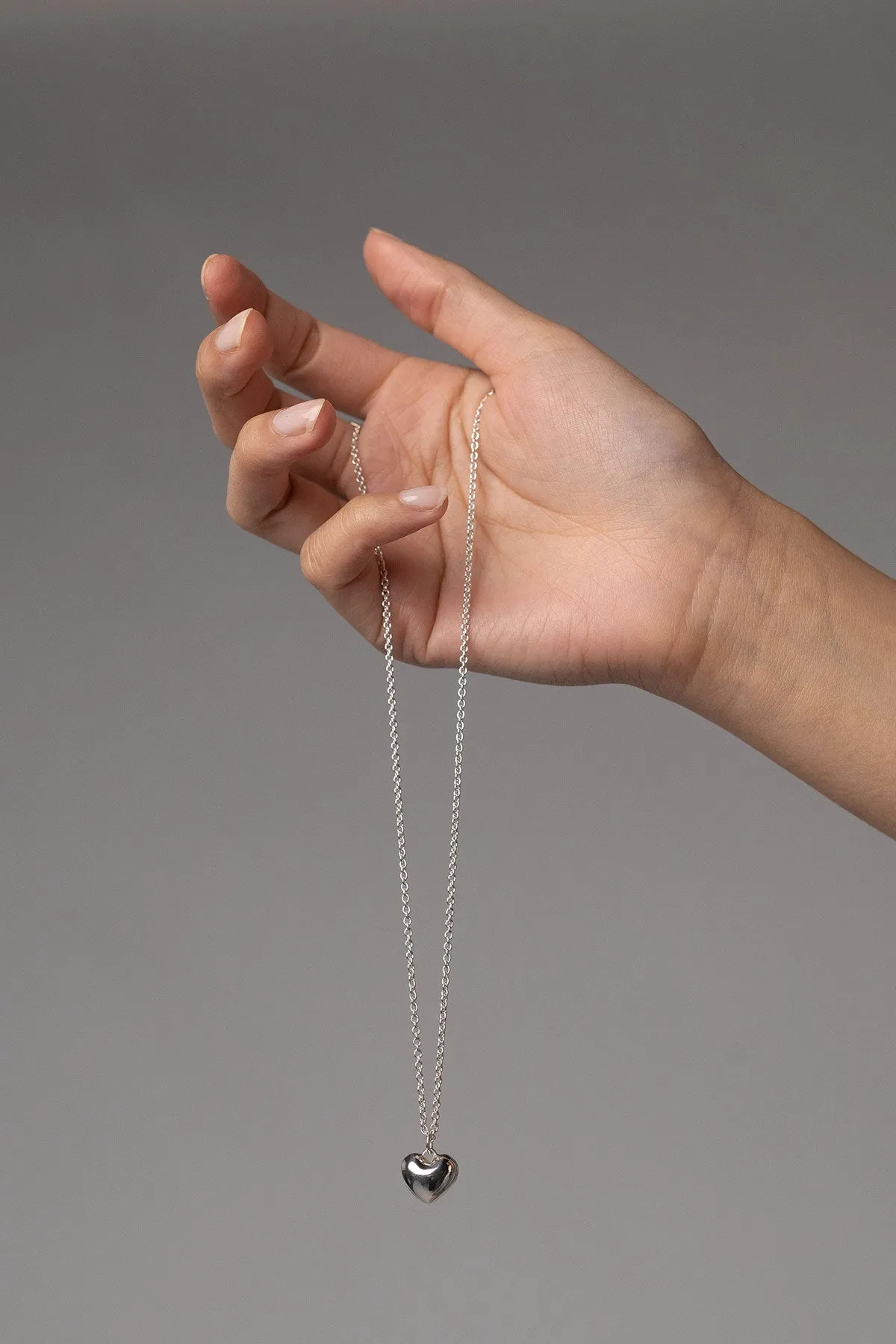 Puffy Heart Locket, Sterling Silver sold by Naomi Murrell product image thumbnail 2