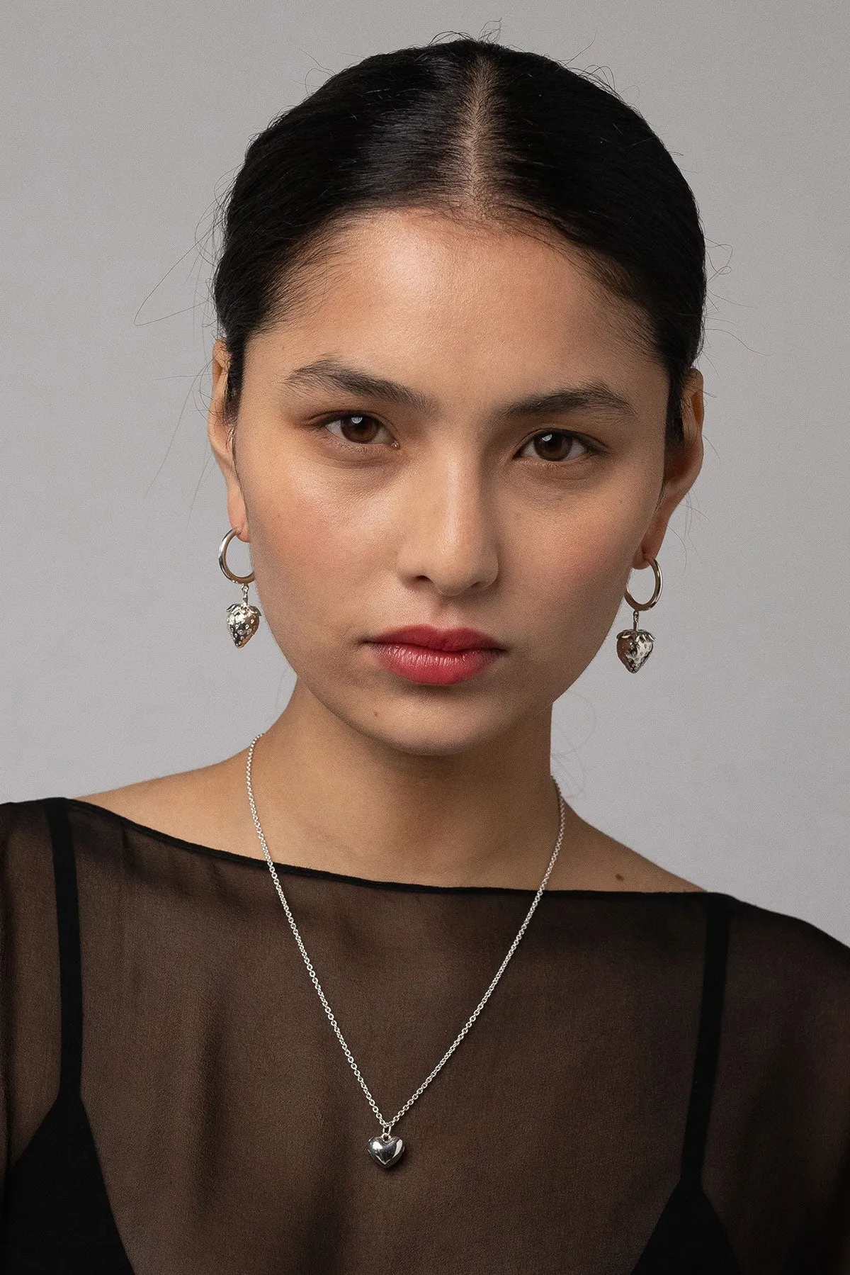 Puffy Heart Locket, Sterling Silver sold by Naomi Murrell product image thumbnail 4