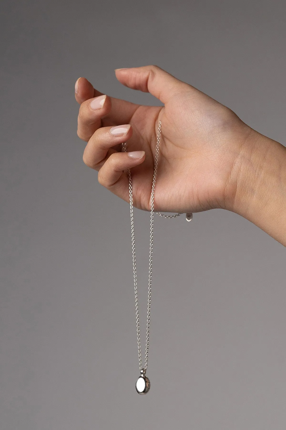 Oval Locket, Sterling Silver sold by Naomi Murrell product image thumbnail 4