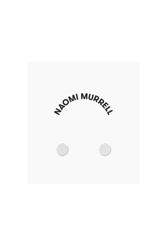 Full Moon Studs, Sterling Silver sold by Naomi Murrell