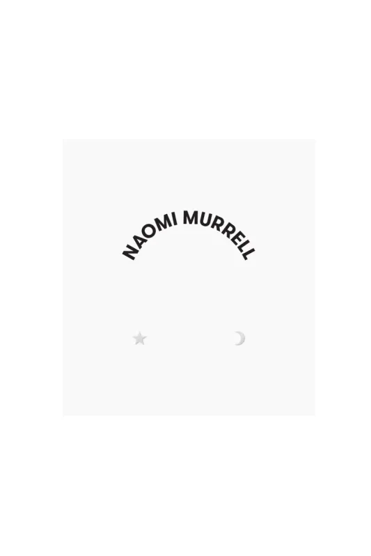 Tiny Celestial Studs, Sterling Silver sold by Naomi Murrell