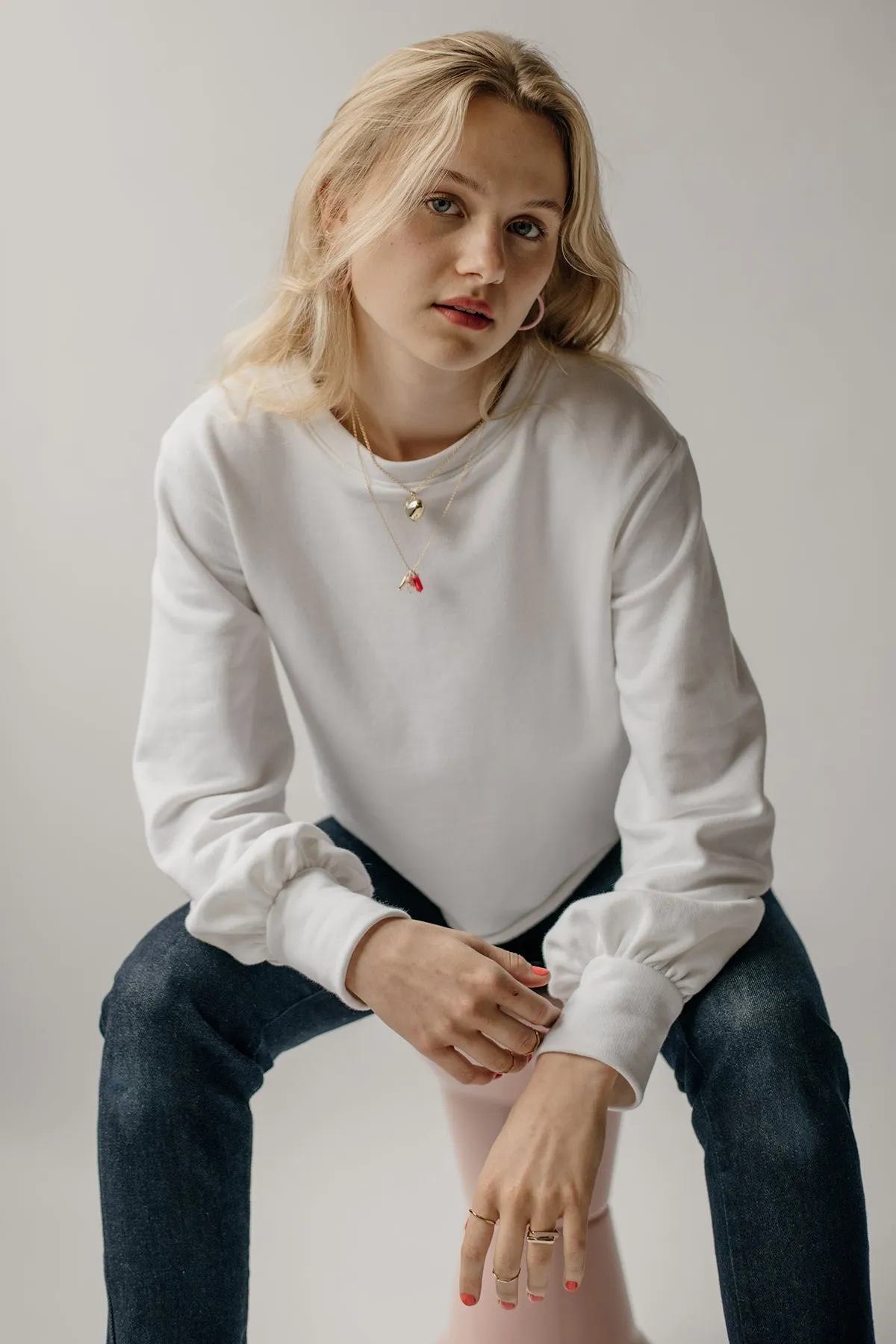 Forever Jeans in Organic Denim <br>(LAST PAIR: Size S/8) sold by Naomi Murrell product image thumbnail 3