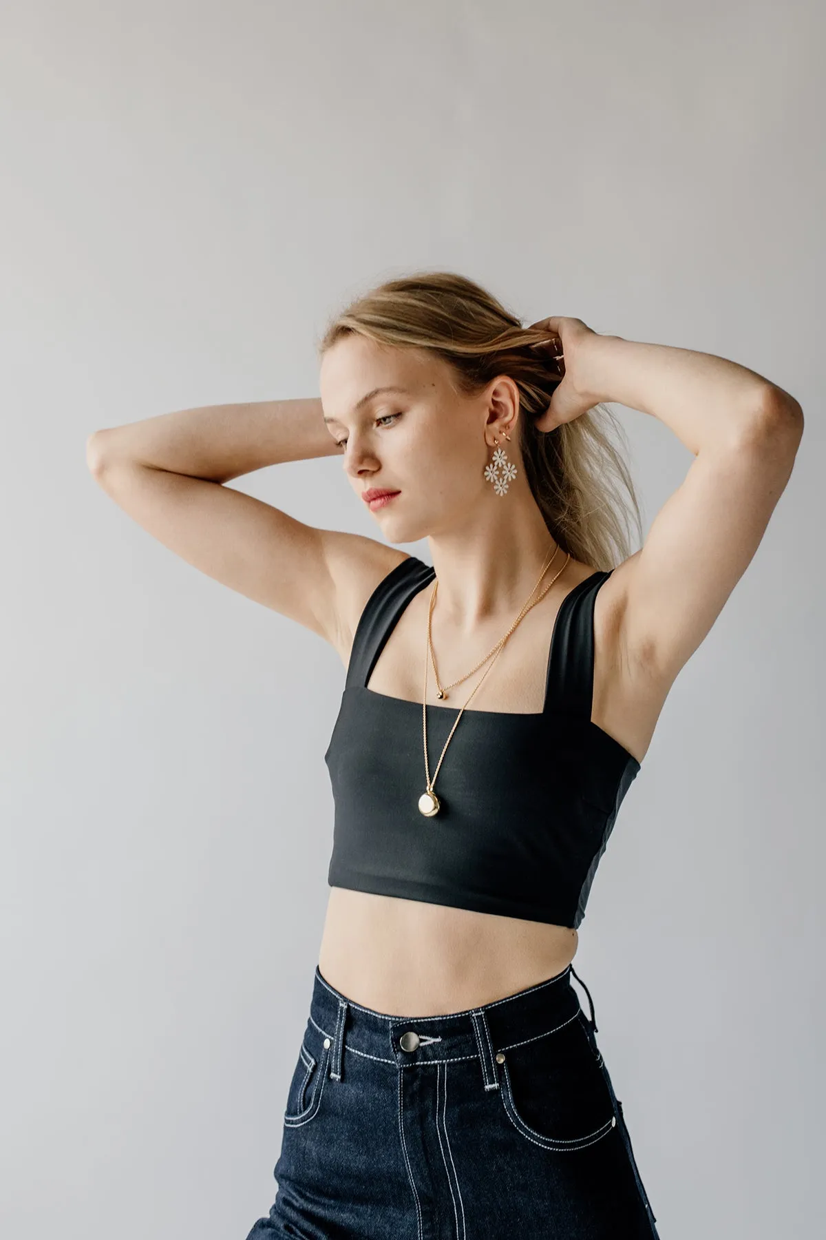 Forever Jeans in Organic Denim <br>(LAST PAIR: Size S/8) sold by Naomi Murrell product image thumbnail 5