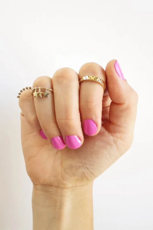 Pom Pom Ring, Golden Brass sold by Naomi Murrell