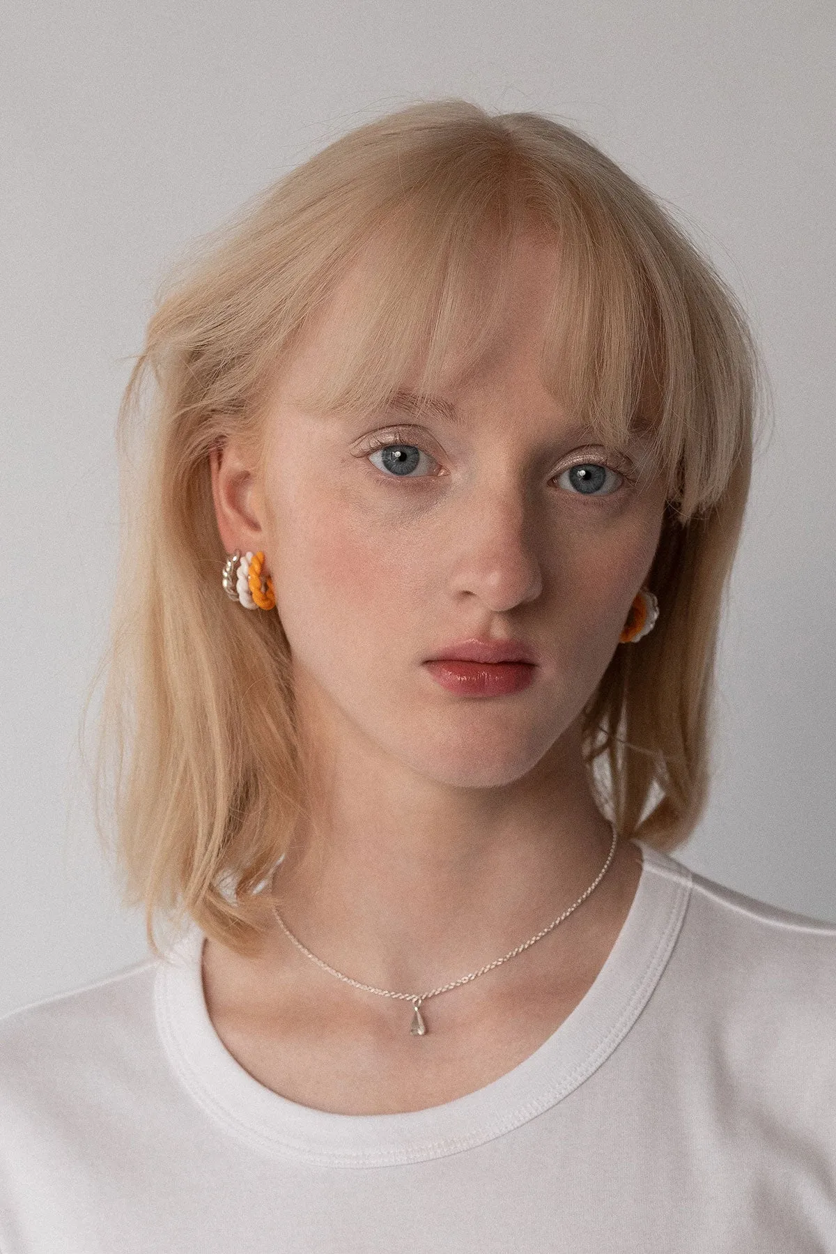 Floret Charm Necklace, Sterling Silver sold by Naomi Murrell product image thumbnail 2