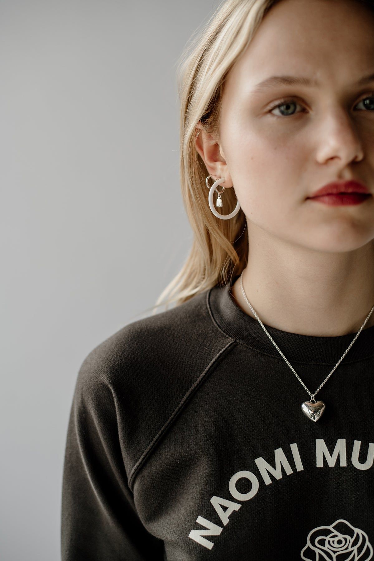 Baby Hoops, Sterling Silver sold by Naomi Murrell product image thumbnail 4