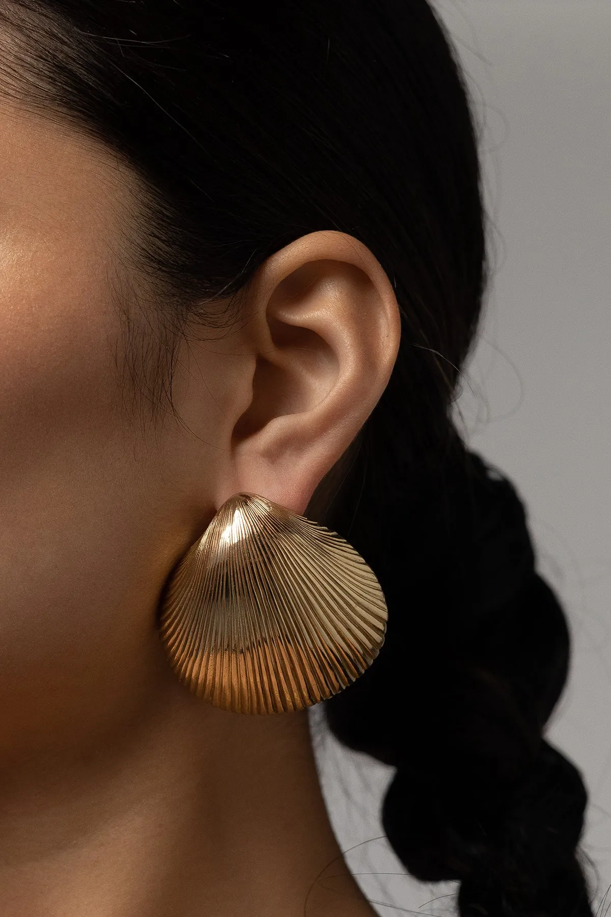 Shell Earrings sold by Naomi Murrell product image thumbnail 5