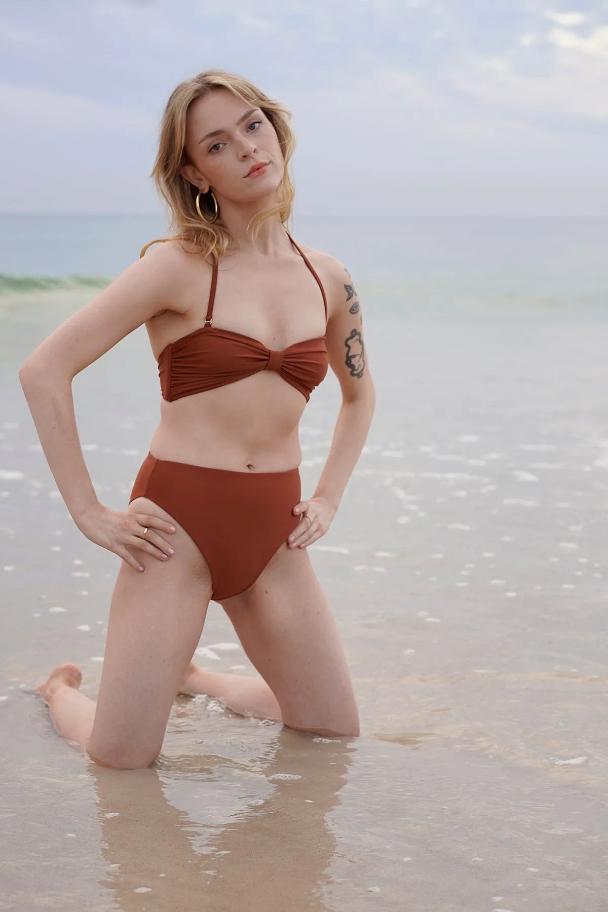 Surf Brief, Gingerbread sold by Naomi Murrell product image thumbnail 5