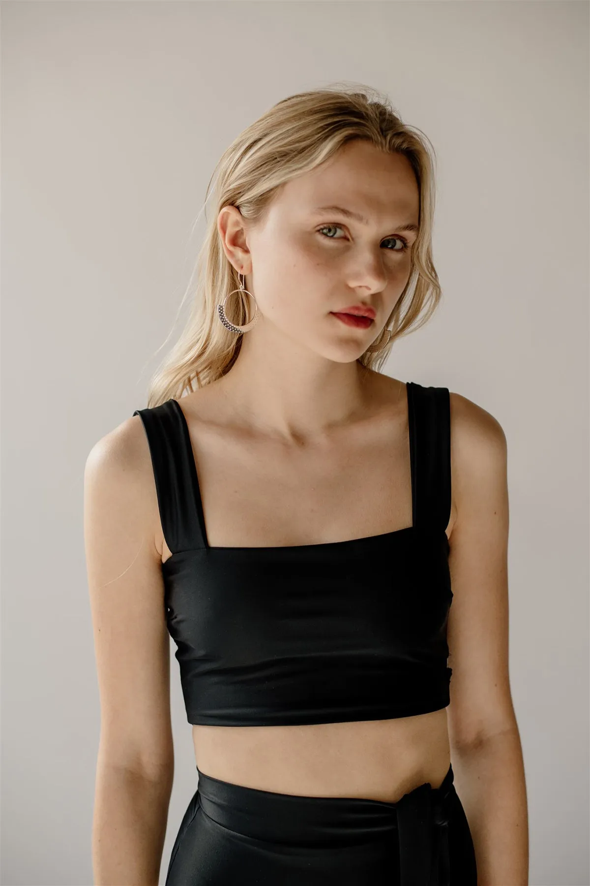 Polka Dot Hoops, Sterling Silver sold by Naomi Murrell product image thumbnail 4