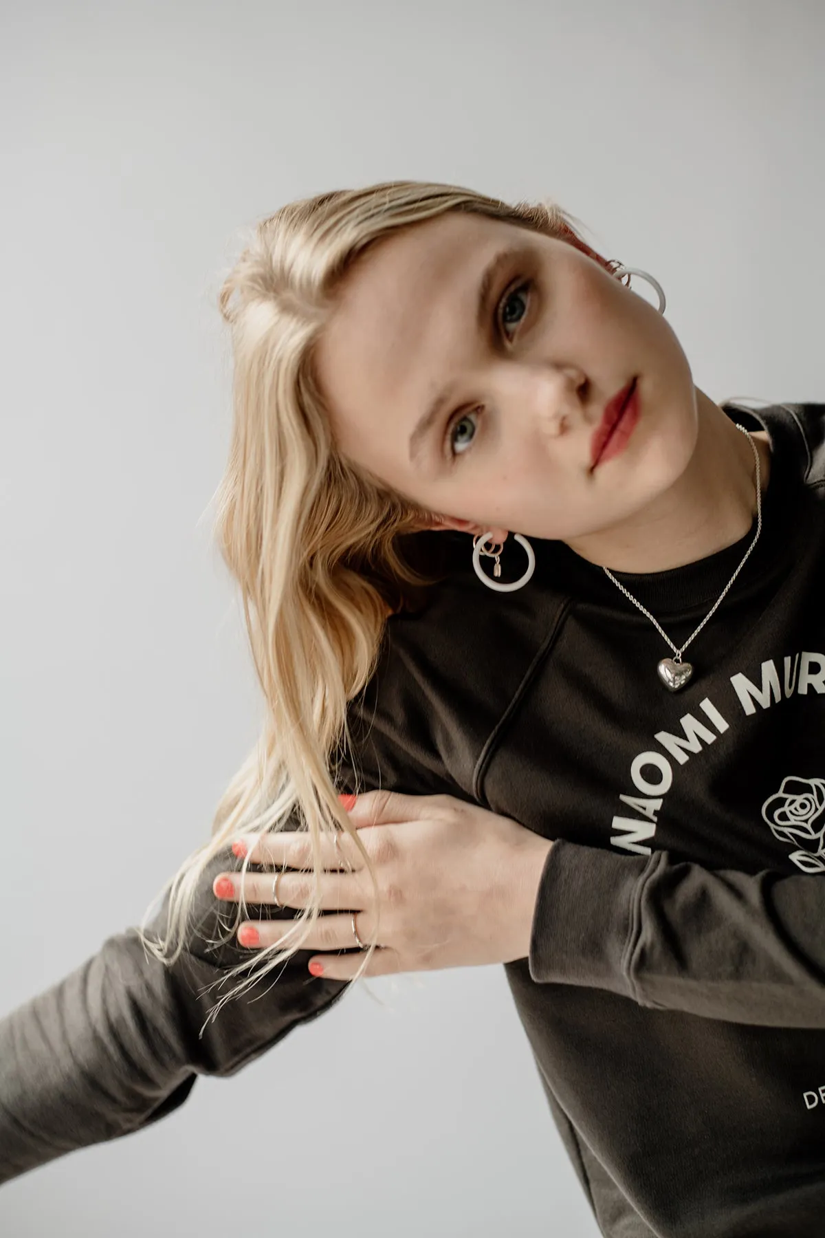 Boss Hoops, Vanilla sold by Naomi Murrell product image thumbnail 3