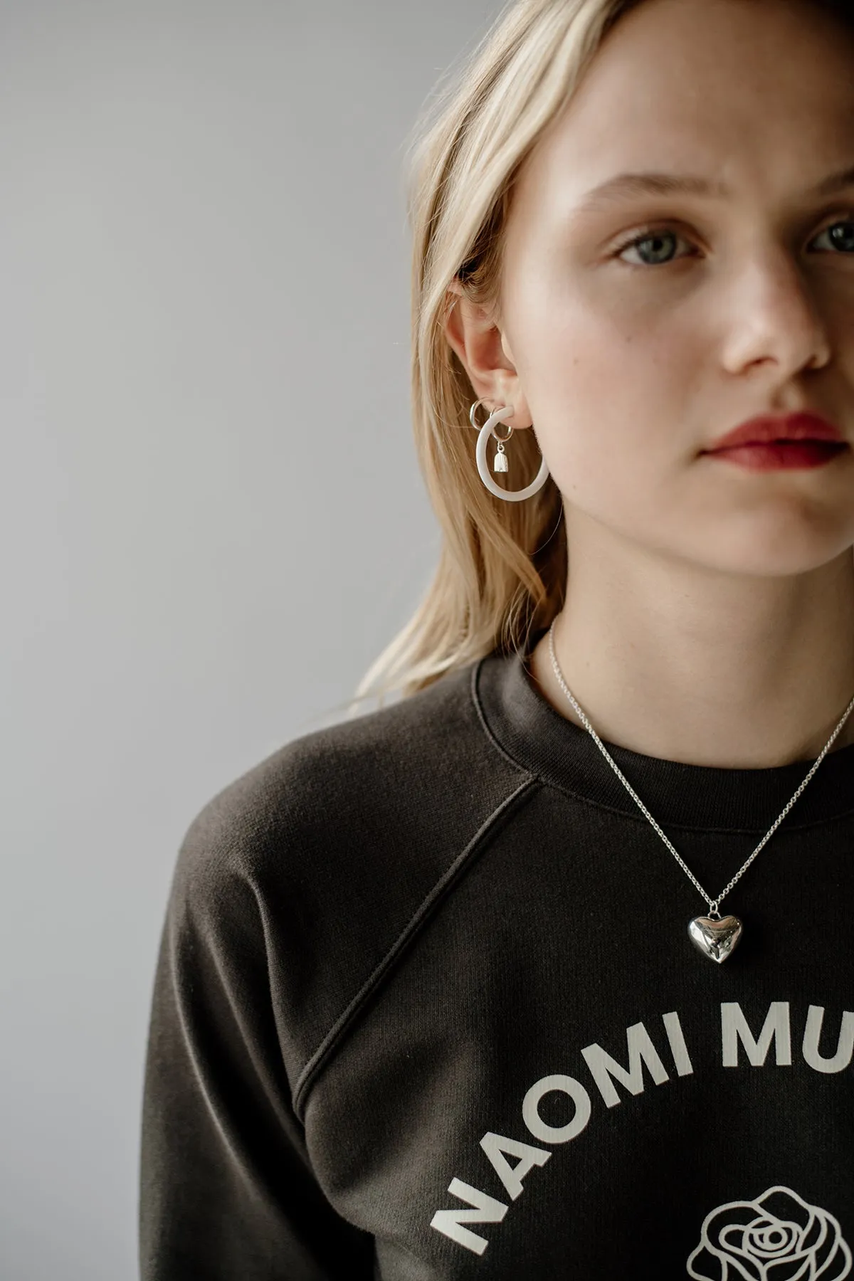 Boss Hoops, Vanilla sold by Naomi Murrell product image thumbnail 2