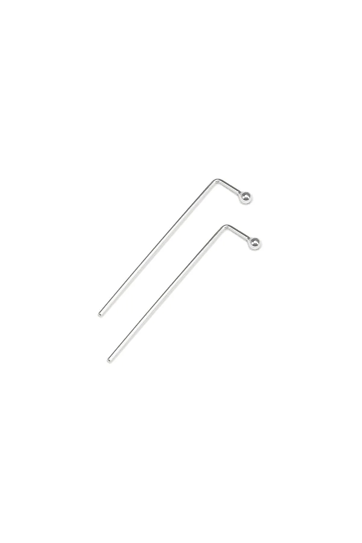 Pin Drop Ear Jackets, Sterling Silver sold by Naomi Murrell product image thumbnail 4