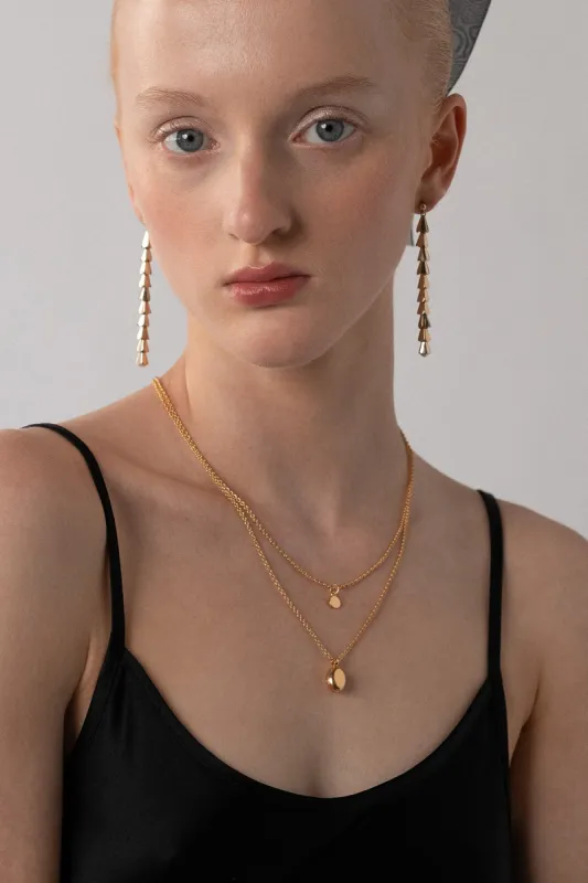 Grand Floret Earrings, Gold Vermeil sold by Naomi Murrell