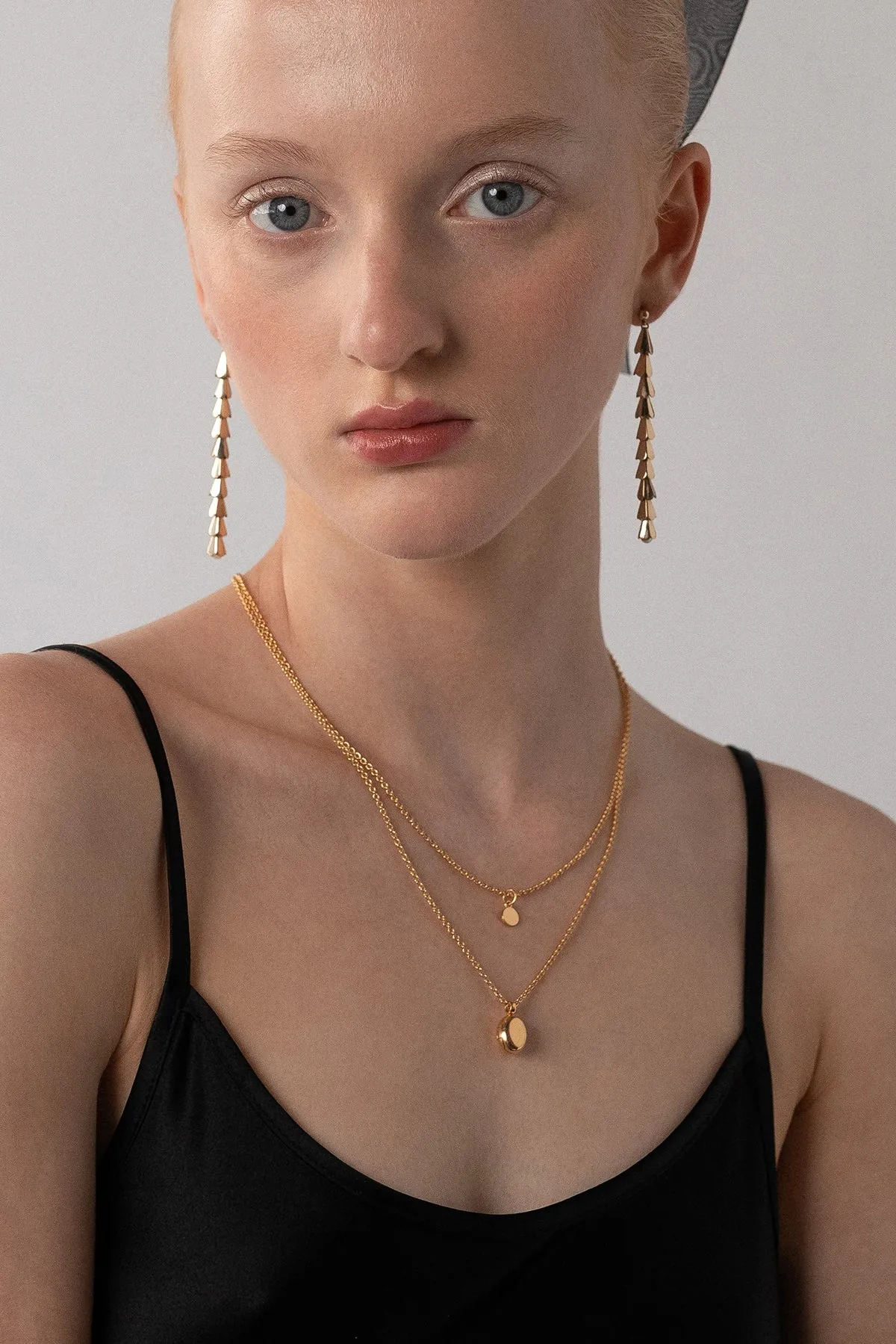 Grand Floret Earrings, Gold Vermeil sold by Naomi Murrell