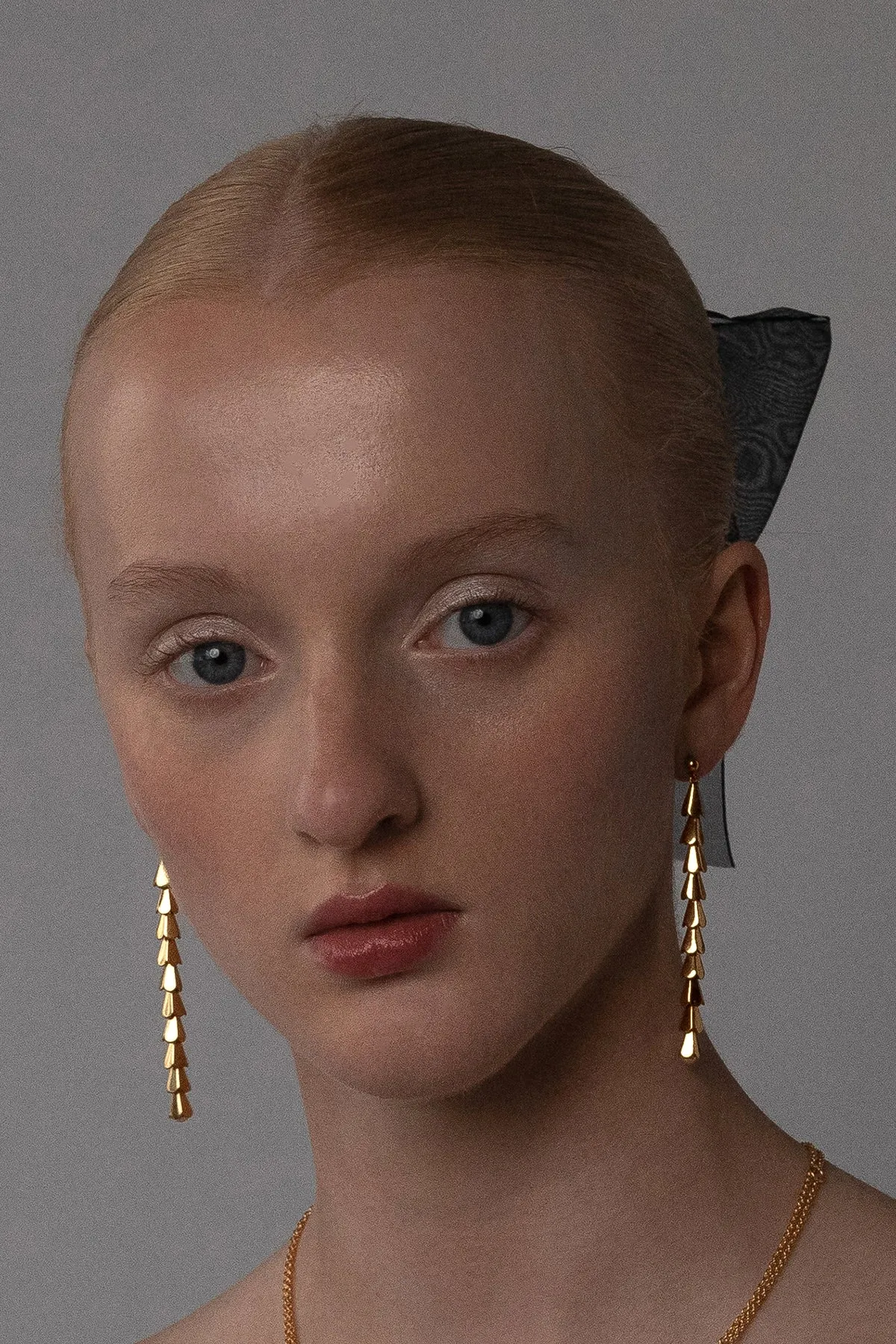 Grand Floret Earrings, Gold Vermeil sold by Naomi Murrell product image thumbnail 2