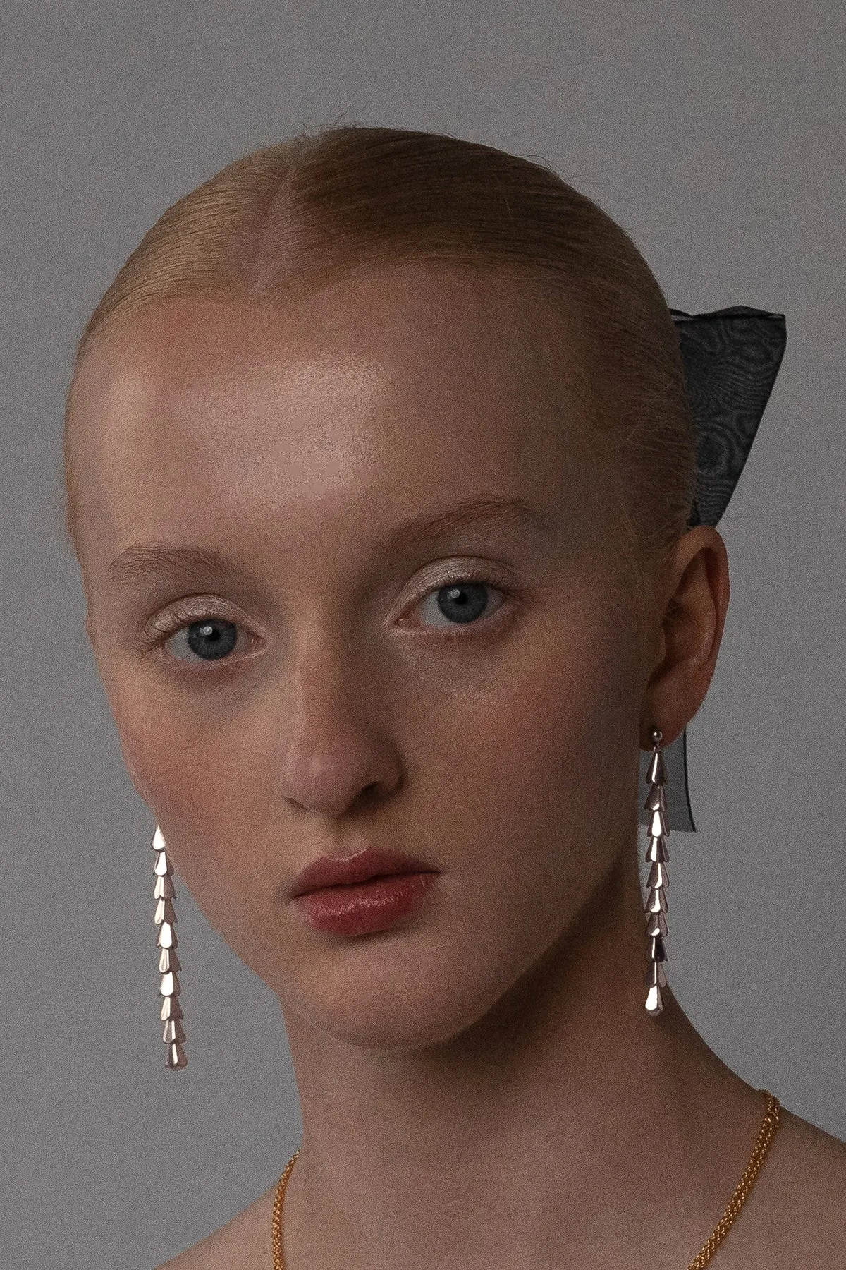 Grand Floret Earrings, Sterling Silver sold by Naomi Murrell product image thumbnail 4