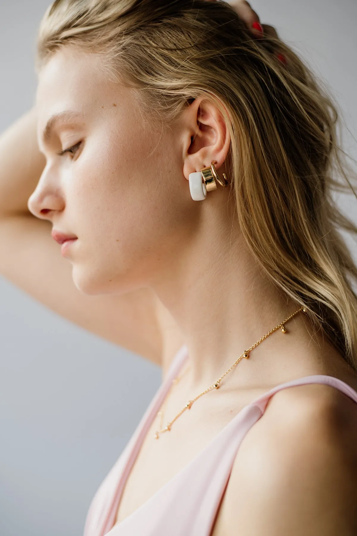 Pinball Necklace, Gold <br>(SPECIAL ORDER) sold by Naomi Murrell product image thumbnail 3