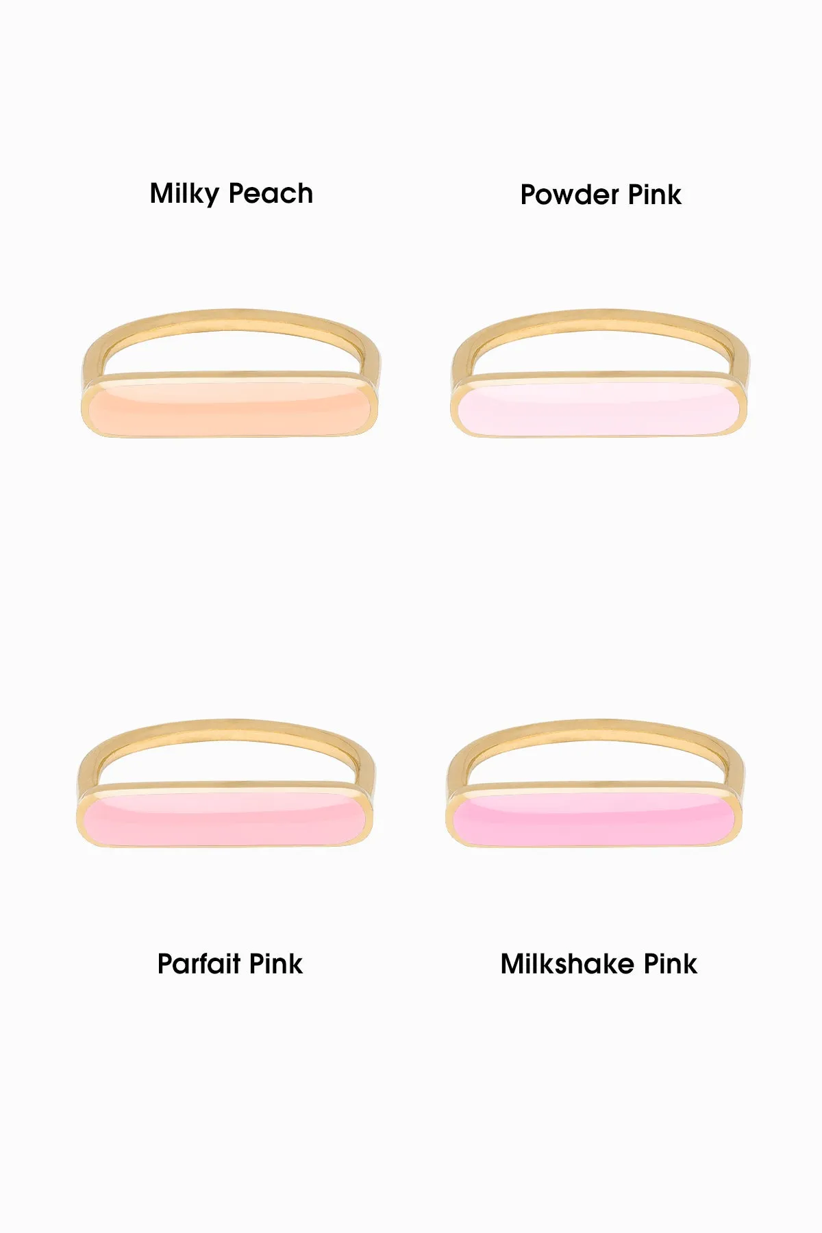 Custom Stacker Ring, </br>Choose from 24 Colours </br>(SPECIAL ORDER) sold by Naomi Murrell product image thumbnail 5