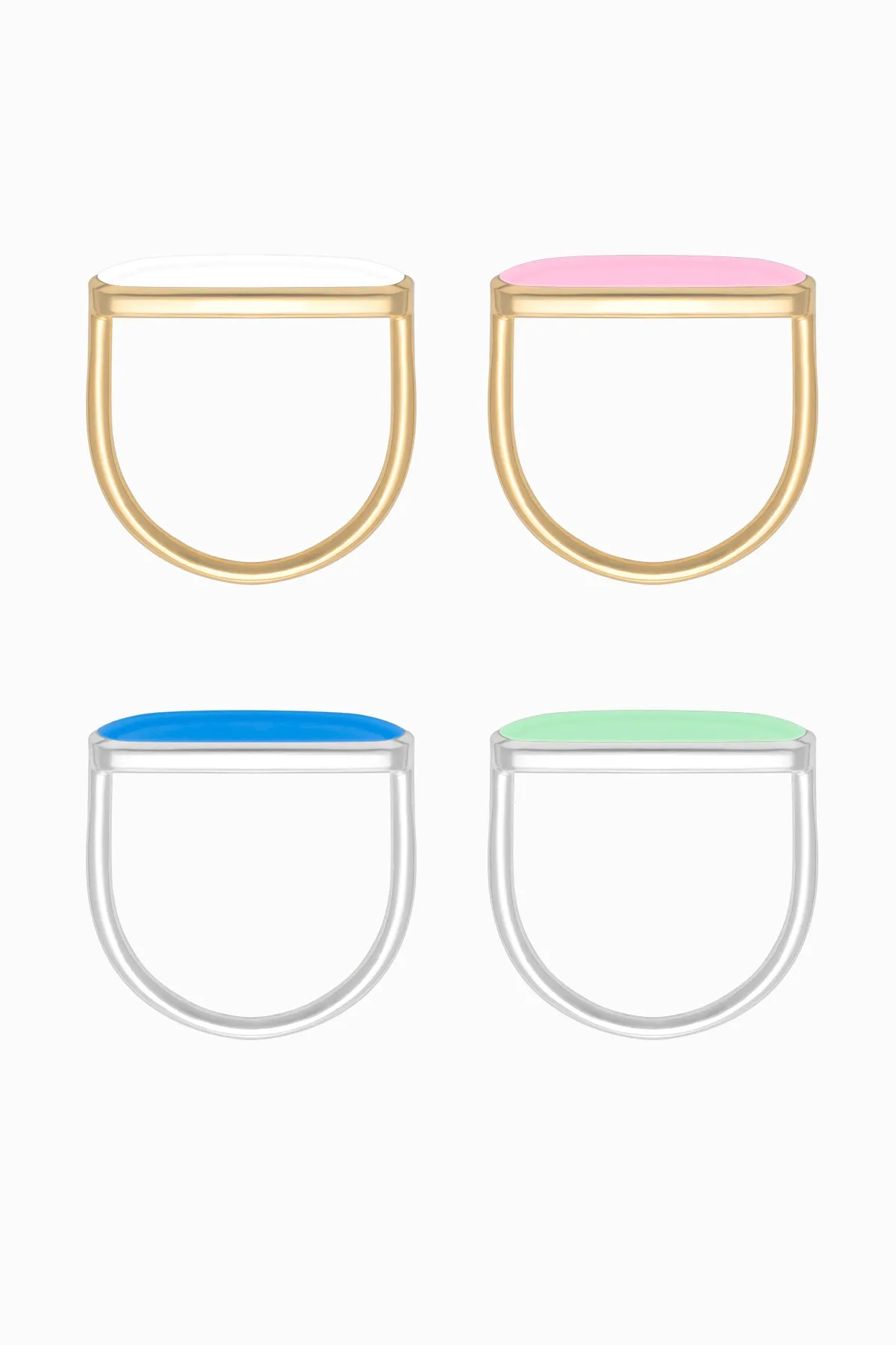 Custom Stacker Ring, </br>Choose from 24 Colours </br>(SPECIAL ORDER) sold by Naomi Murrell product image thumbnail 2