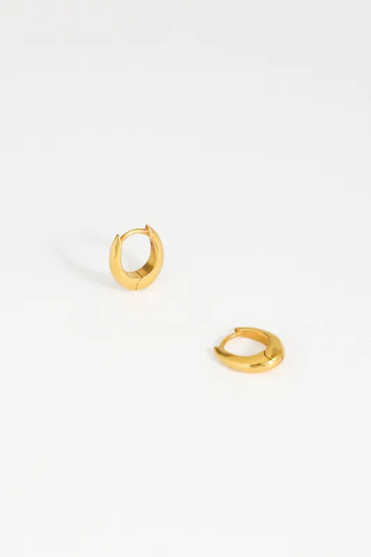 Eclipse Hoops, Gold Vermeil sold by Naomi Murrell
