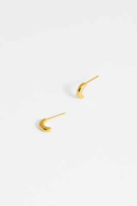 Demi Hoops, Gold Vermeil sold by Naomi Murrell
